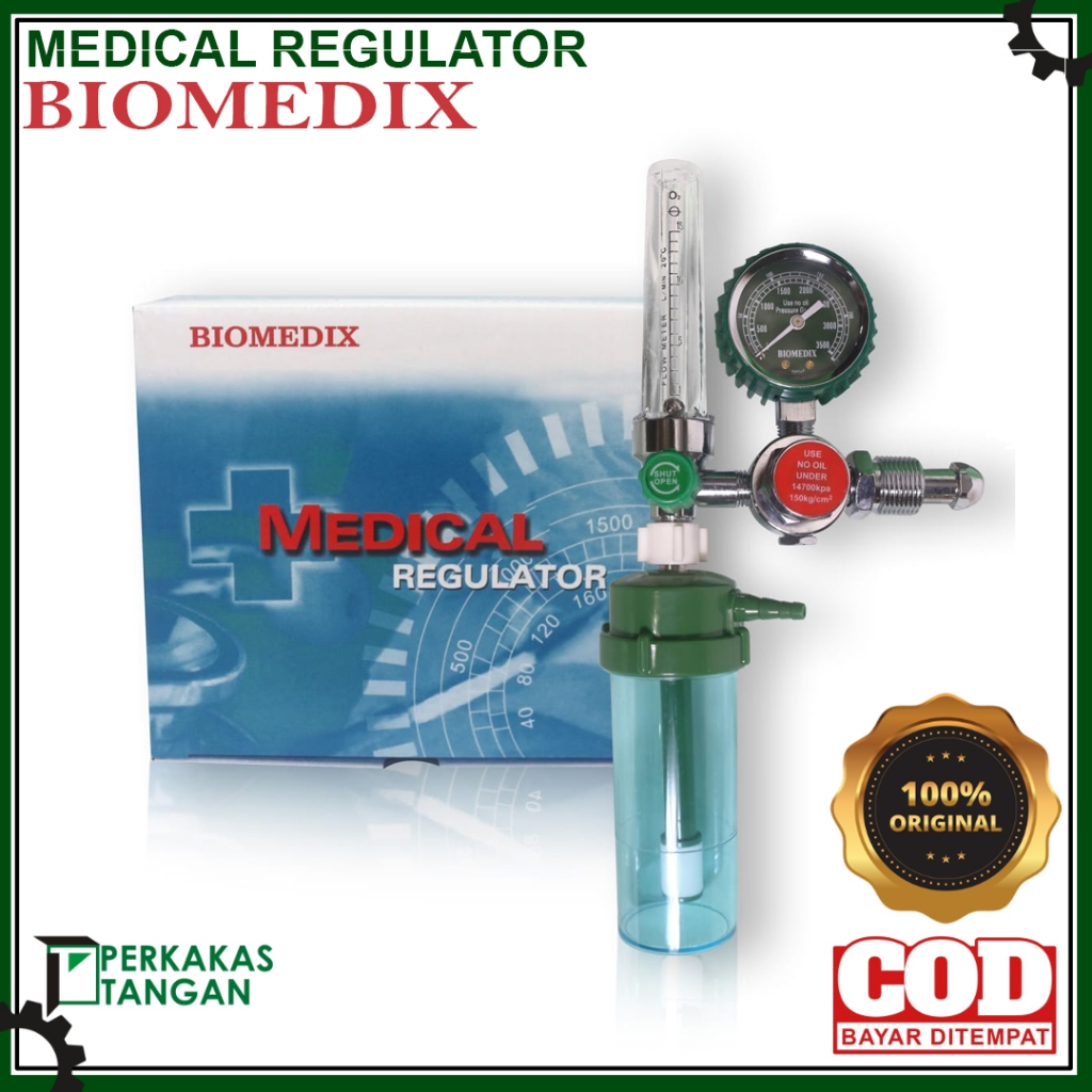 Biomedix Regulator Oksigen Medis / Medical Regulator Klinik