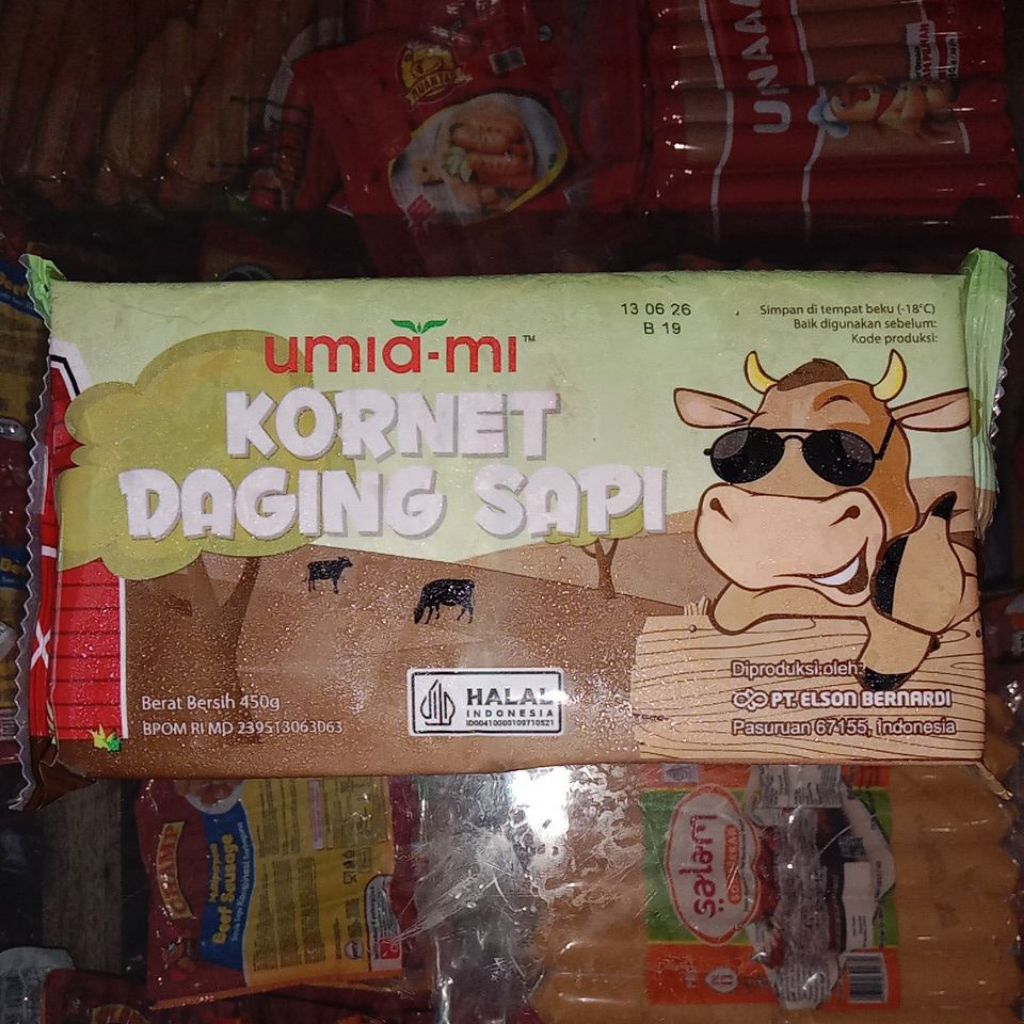 

Umiami kornet sapi 450 gr