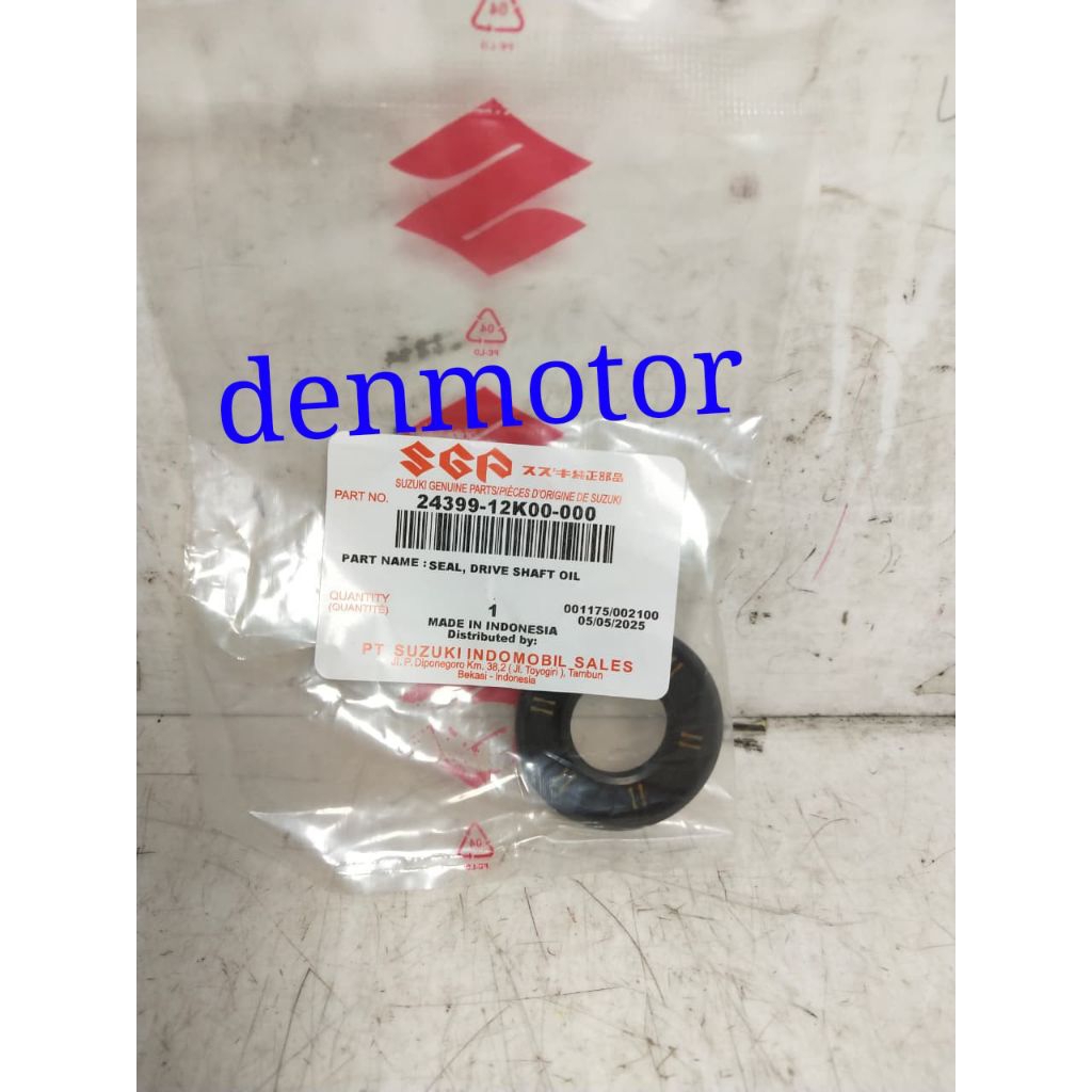 SEAL GEAR DEPAN SATRIA FU 150 FI INJEKSI ORIGINAL SUZUKI 24399-12K00-000