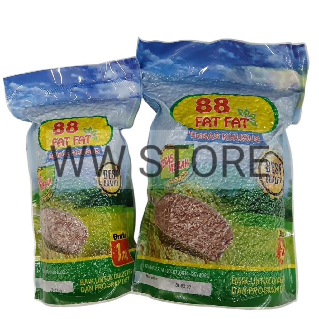 

Beras merah khusus dataran tinggi pegunungan Tanah Karo Sugihen 88 FAT FAT baik untuk penderita diabetes dan program diet 1kg 2kg