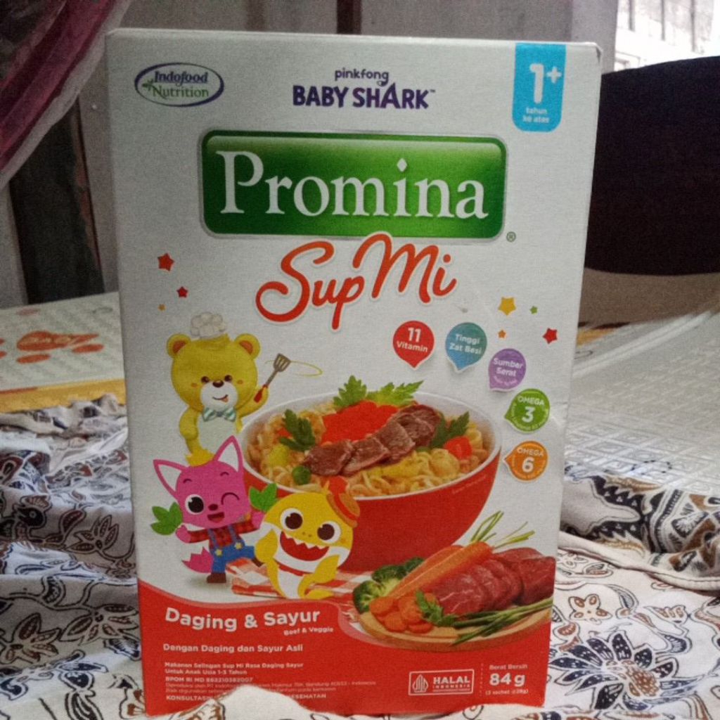 promina sup mie ,makanan bayi MPASI 1tahun