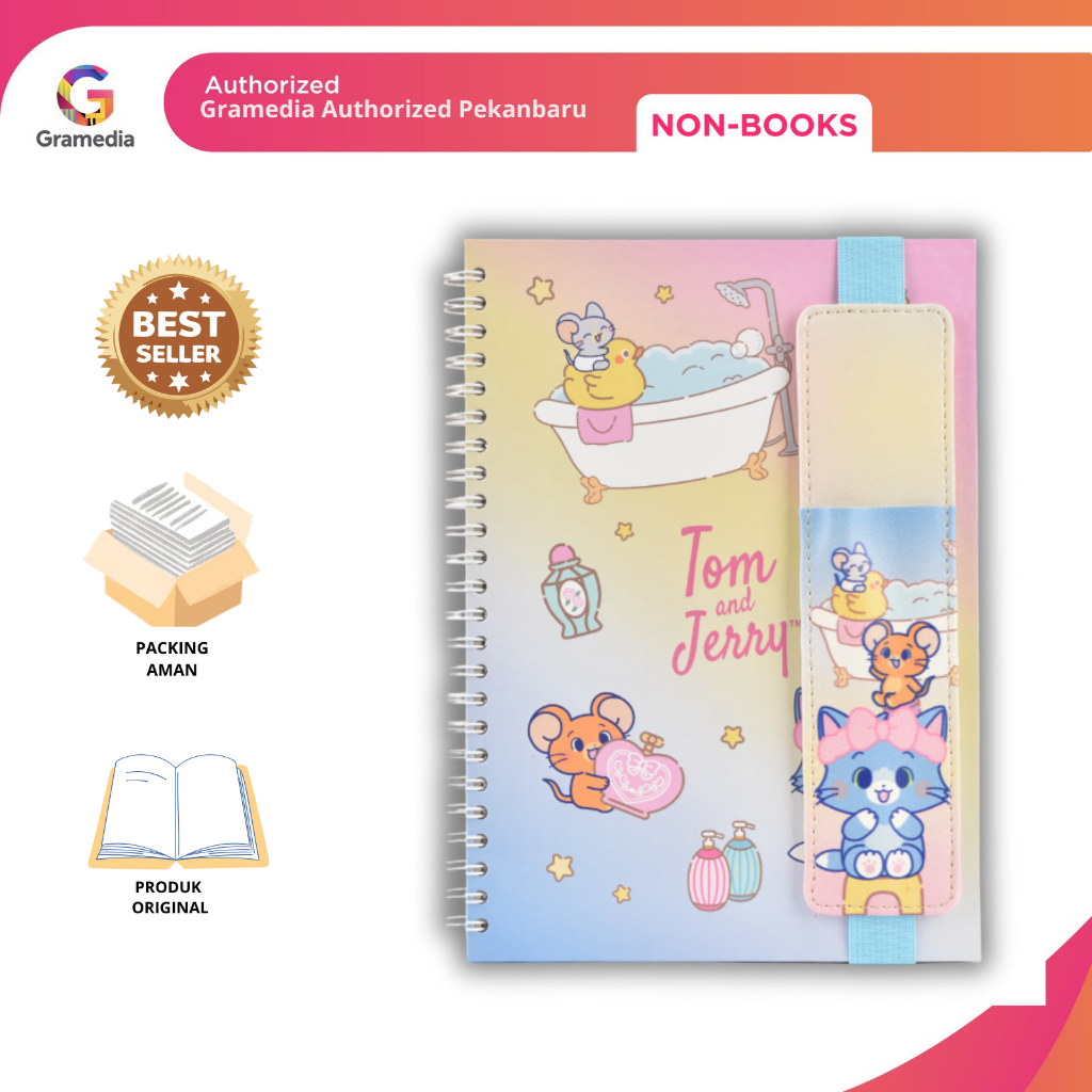 

Gramedia Pekanbaru -ESTUDEE NOTEBOOK A5 BATHROOM GOKKO