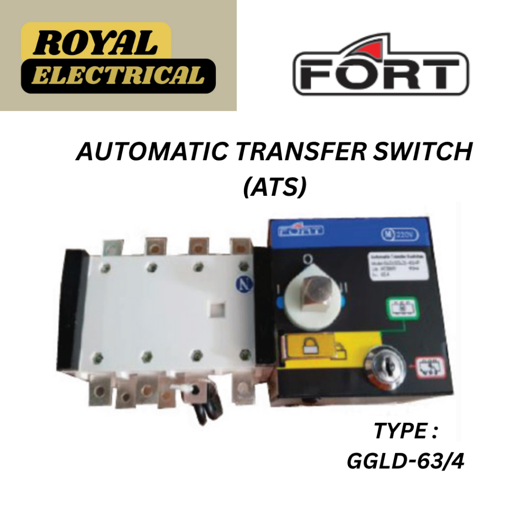 FORT Automatic COS/COS Motorized ATYS - type GGLD-63/4 / 4P / 63A