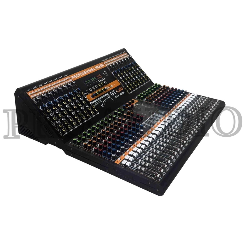 MIXER AUDIO GT-LAB G18 ULTRA 18 CHANNEL / Mixer Gt-lab G 18 Ultra Original / Mixer audio Gt lab 18 u