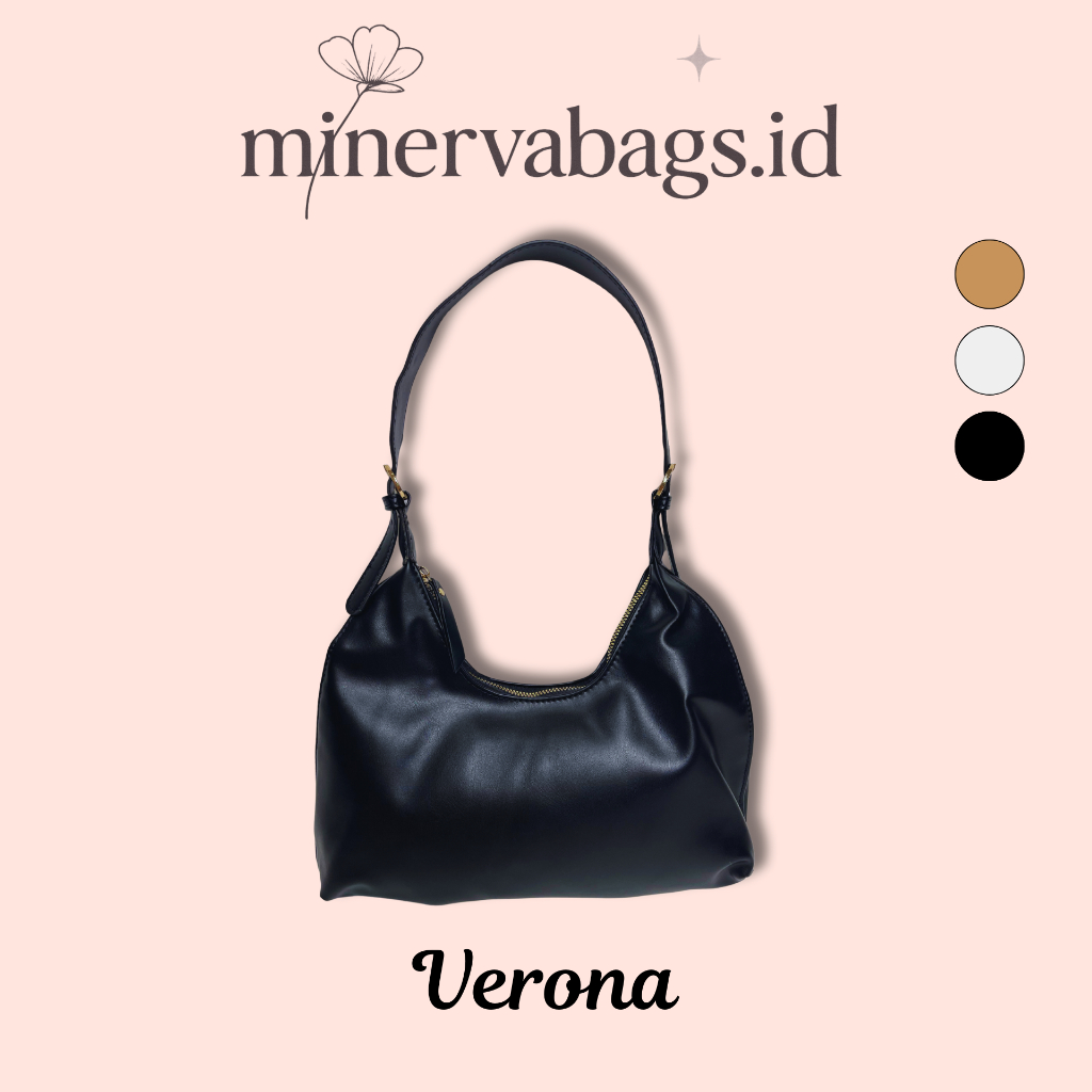 JUAL RUGI TUTUP TOKO Tas Bahu Wanita Hobo Shoulder Bag Verona - Imut Manis Elastis