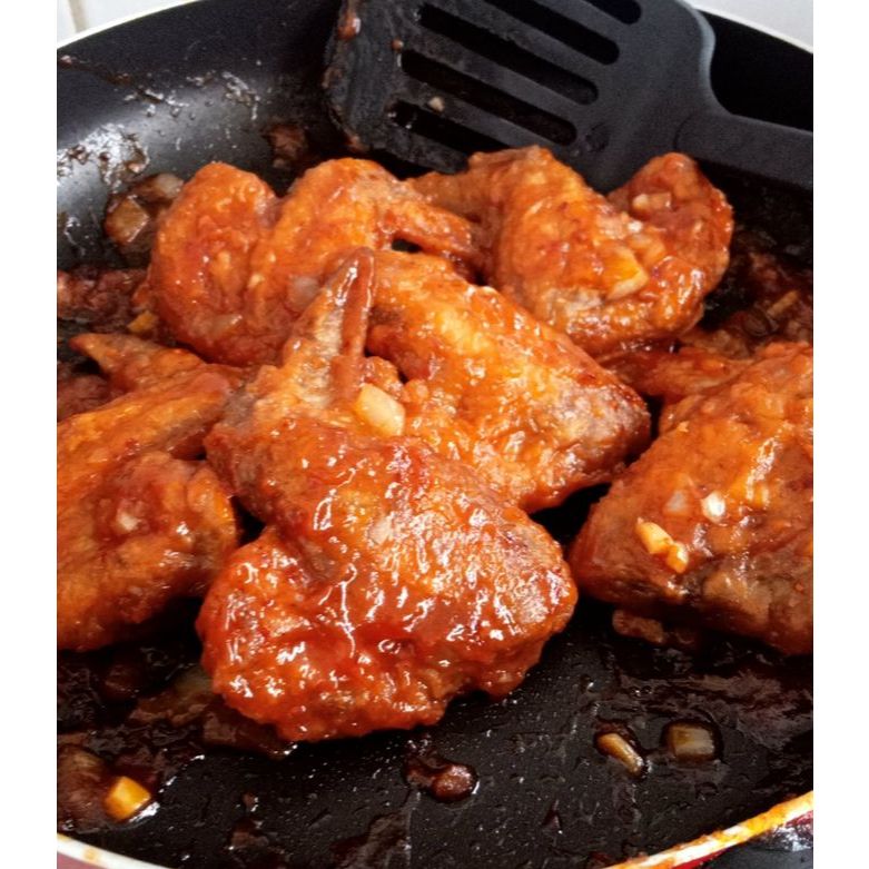 

Chicken Wing Spicy Bento 10 pcs Frozen – Sayap Ayam Pedas Homemade - Poppopgo