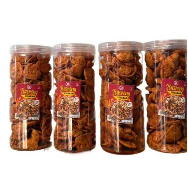 

PROMO Basreng Ayam 4 Toples Jar 1300ml 275gr bisa Mix Varian Rasa