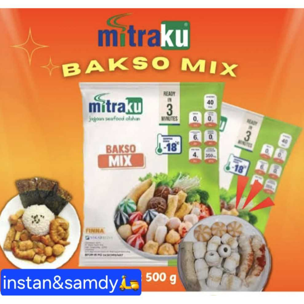 

MITRAKU BAKSO MIX SEAFOOD OLAHAN 500g