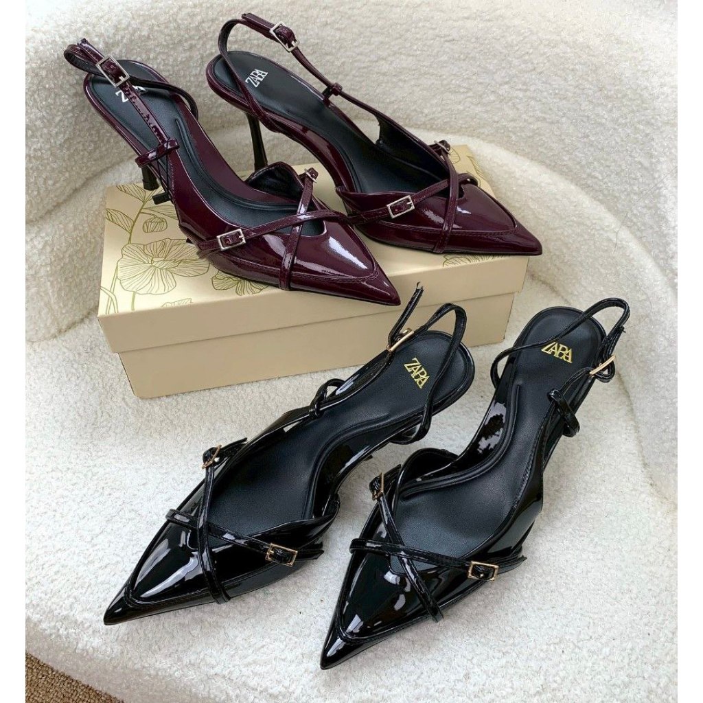 [12.12 Birthday Sale] - Zara Heels Wanita 8323-1 - 8cm