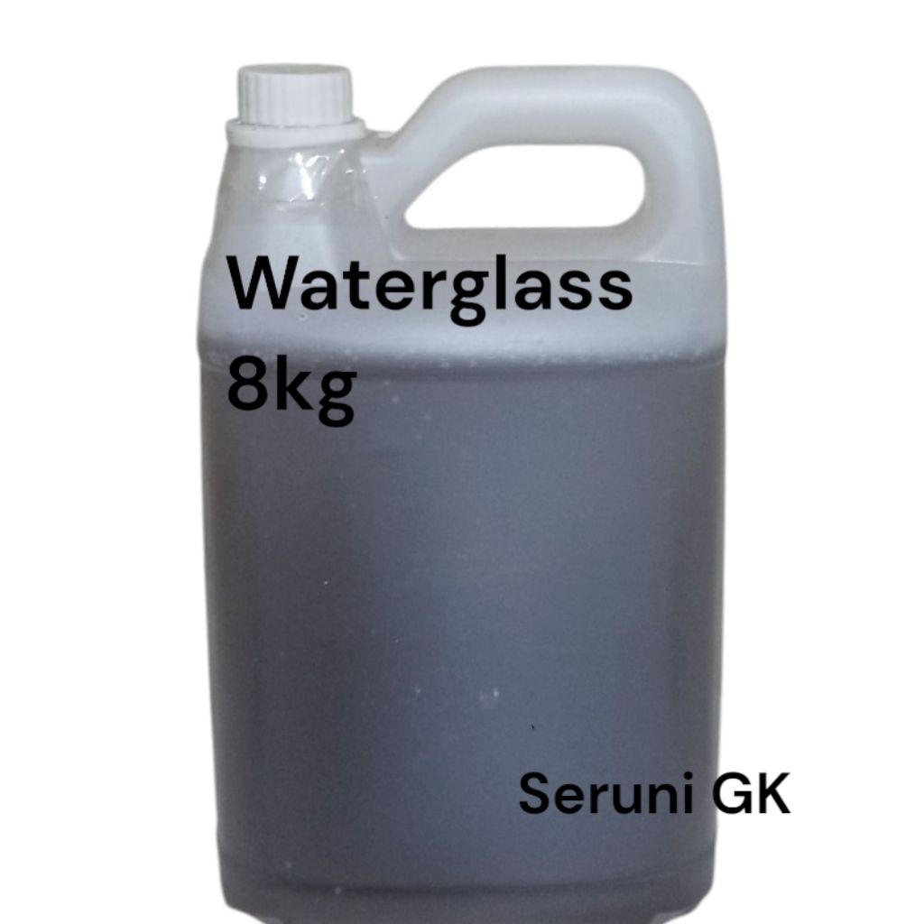Penguat Warna Waterglass Sodium Silicate Silikat 8kg