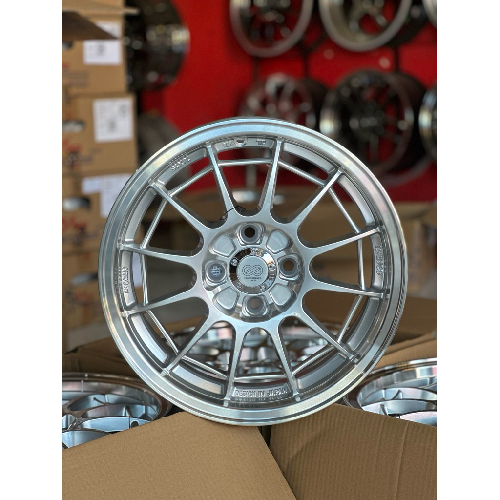 Velg Enkei Spider Yusta Racing R15 Lebar 7 Baru