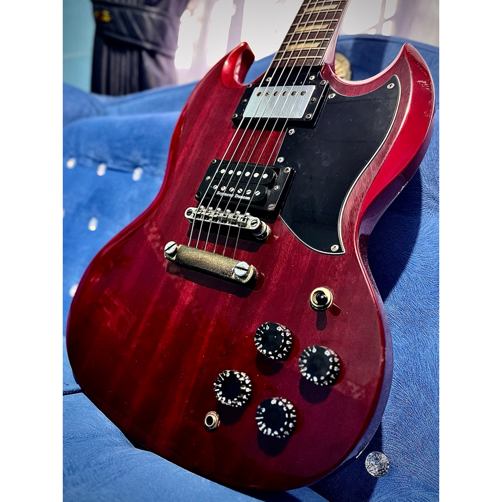 Epiphone SG G-400 (2nd) Upgrade Seymour Duncan SH6 B PU Gitar Elektrik