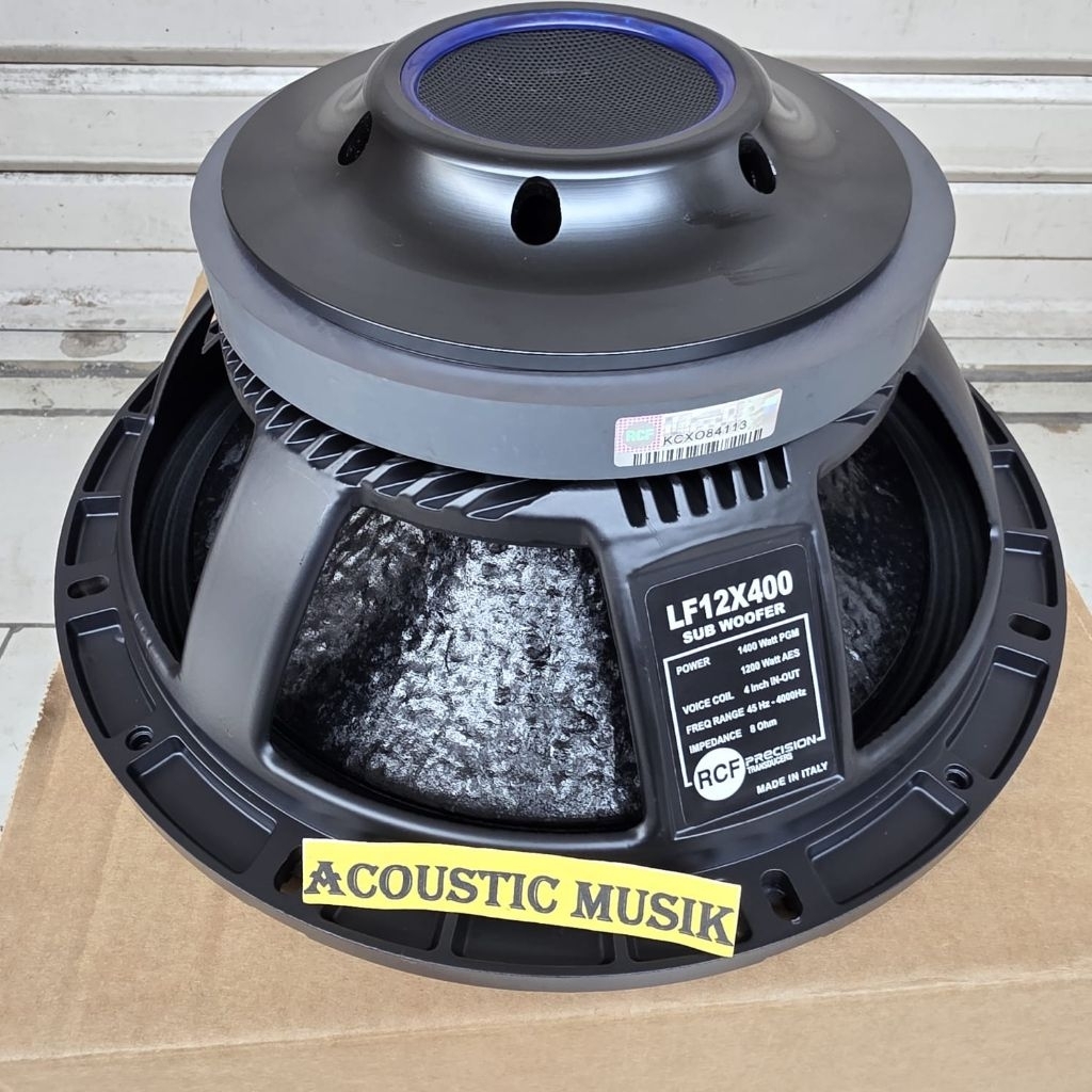 SPEAKER COMPONENT RCF 12 INCH LF12X400 VC 3 INCH 12X400