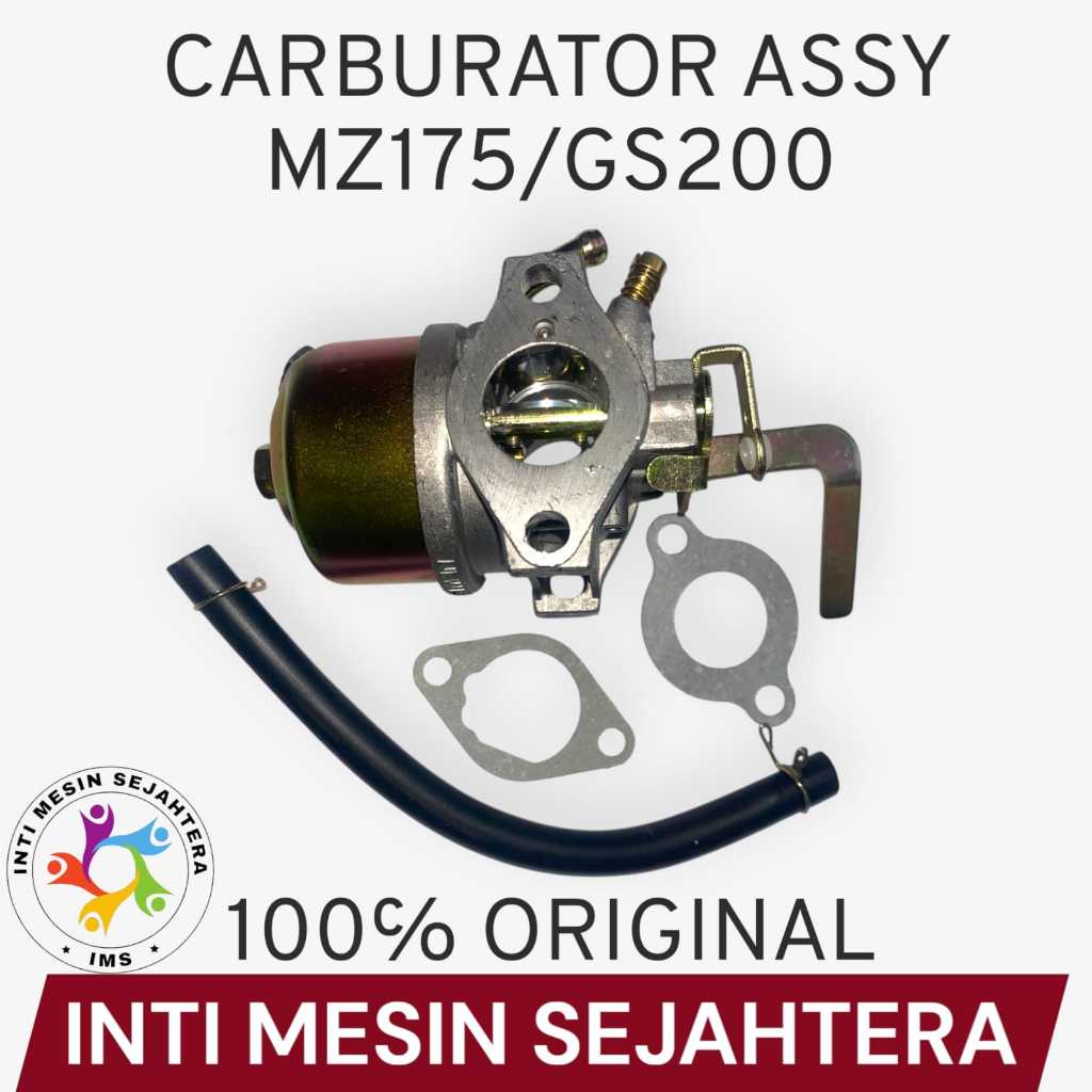 Carburator Karburator Carbulator GENSET MZ175/GS200 mesin penggerak 2TAK 100% ORIGINAL ASLI