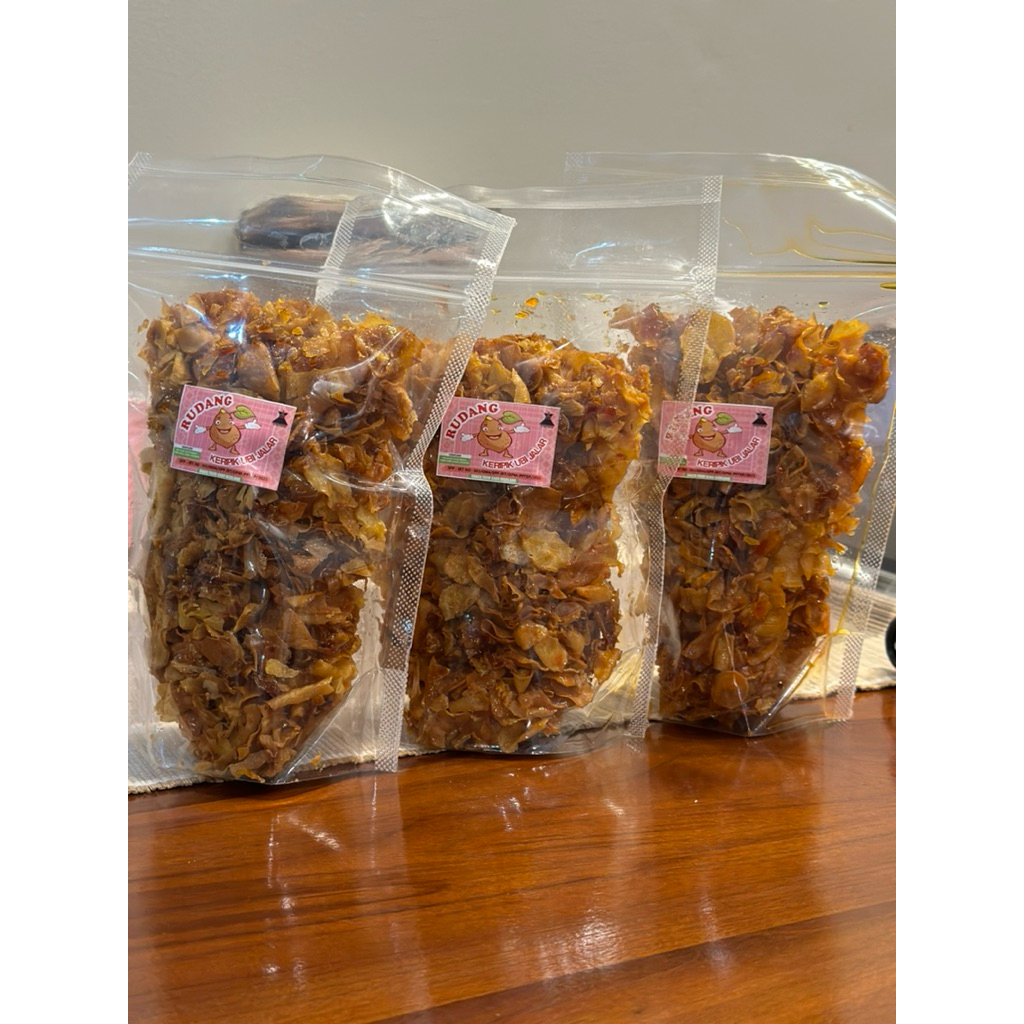 

Keripik Ubi Cilembu PEDAS MANIS