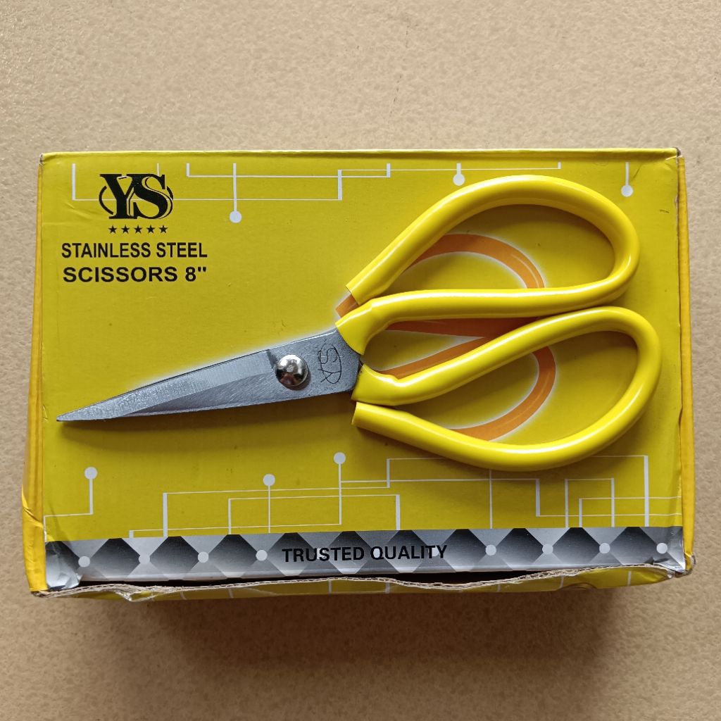 

GUNTING YS 8 INCH KODOK KULIT TAJAM SERBAGUNA