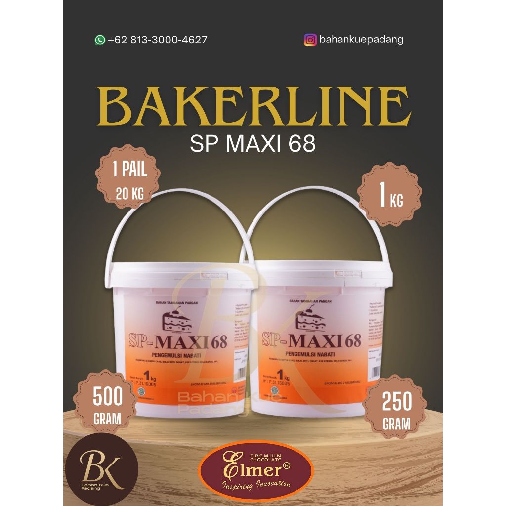 

SP Maxi 68 Orange Repack – Pengembang Kue 1 Kg, 500 gr, 250 gr untuk Bolu, Sponge Cake & Cake Ulang Tahun