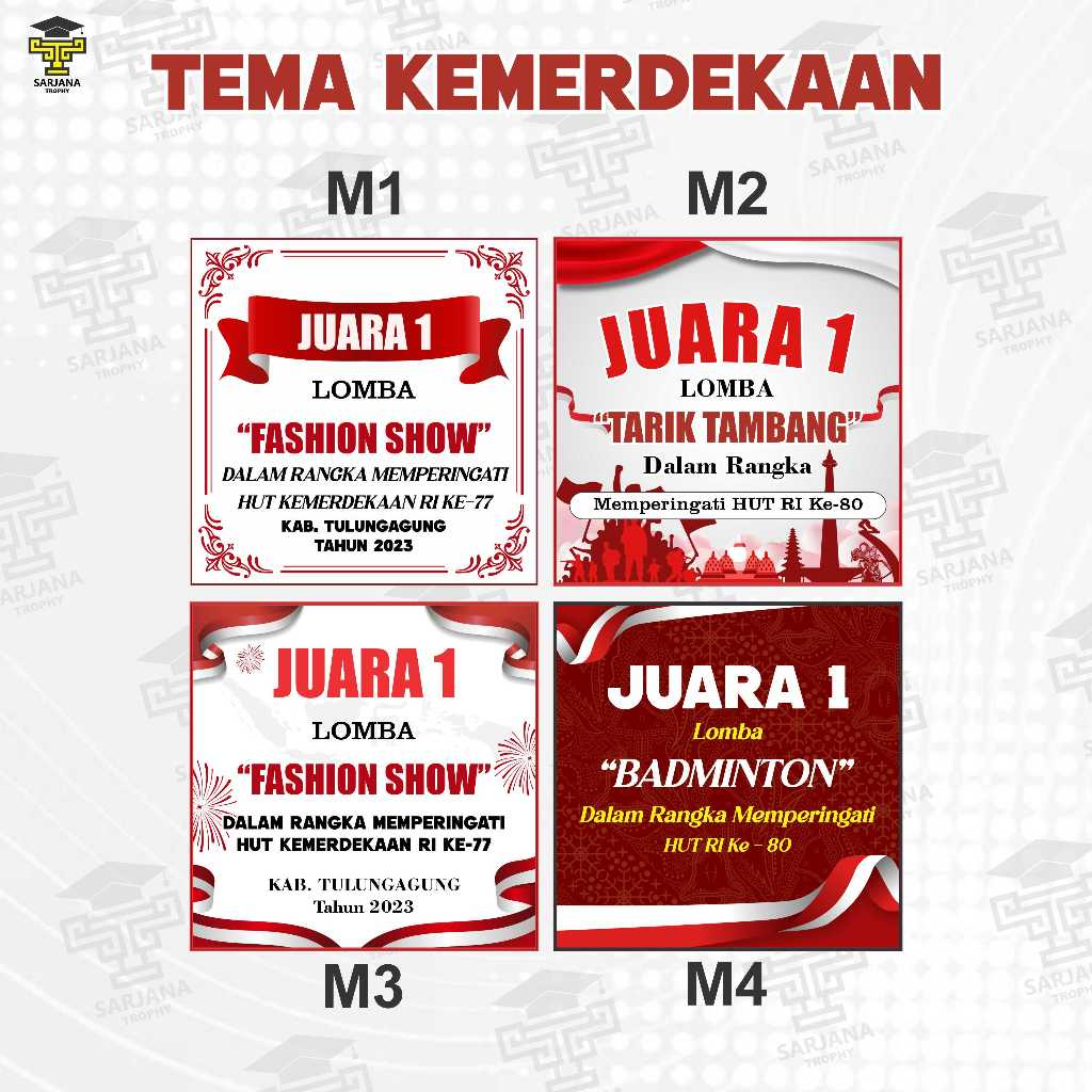 

Stiker Piala Kemerdekaan Murah