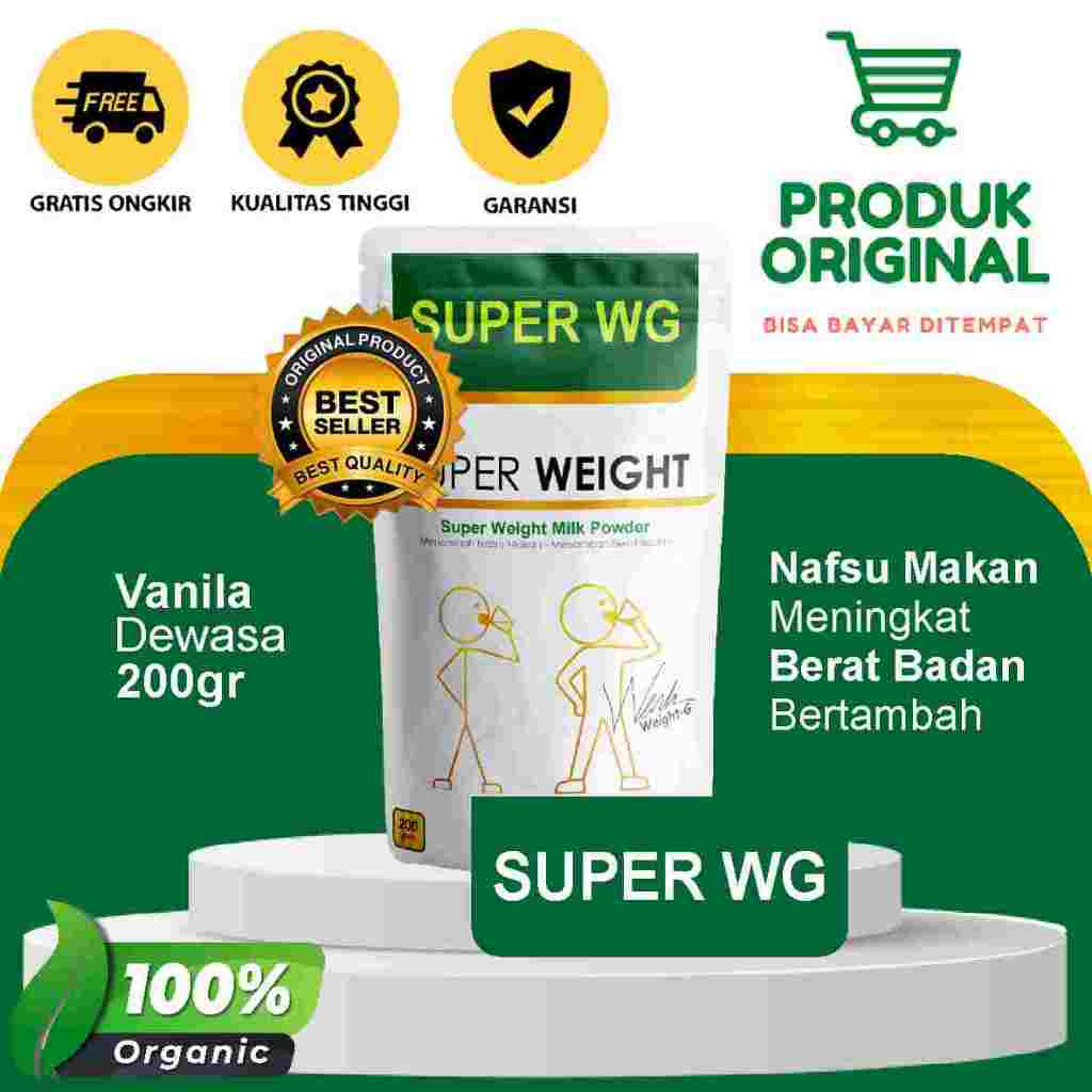 

Super Weight G Susu Protein Nafsu Makan Berat Badan