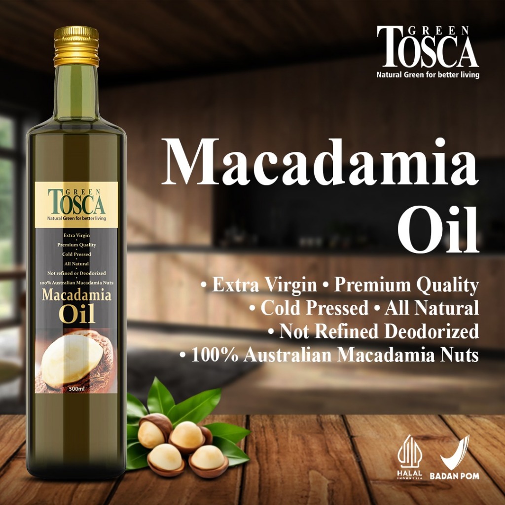 

Green Tosca Macadamia Oil ( 500ml)