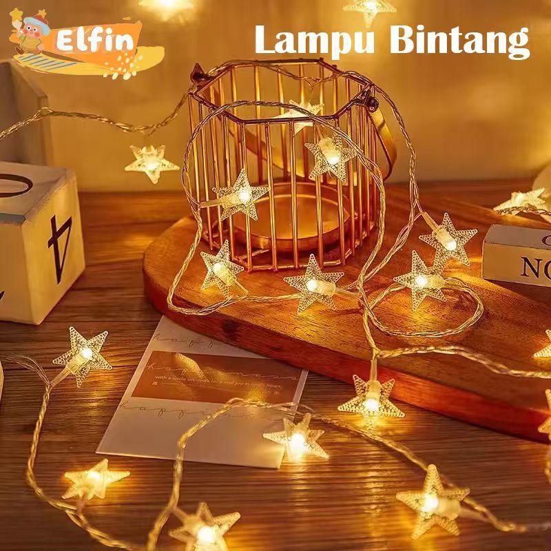Strip Lampu LED Warna Warni 3 Meter Lampu Hias L ampu Natal 3 Meter Lampu bintang LED Lampu  Lentera