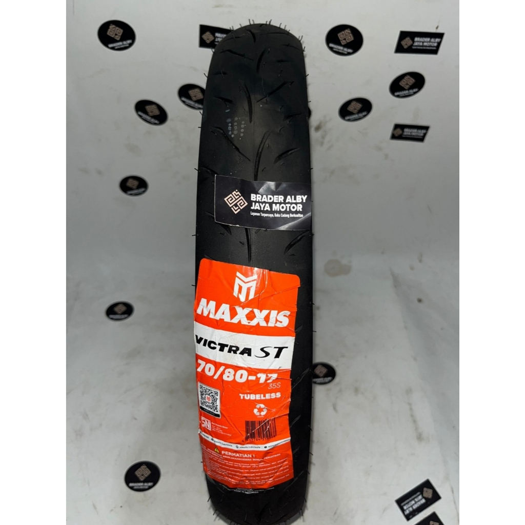 BAJM TASIK – [100% ORIGINAL] Ban Luar Maxxis Victra ST 70/80-17 Tubeless