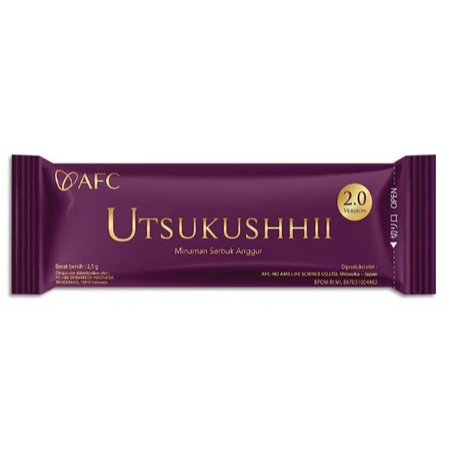 Original Asli Utsukushhii Gold 5 Sachet Utsukushii Gold - AFC Japan Utsukushi Gold