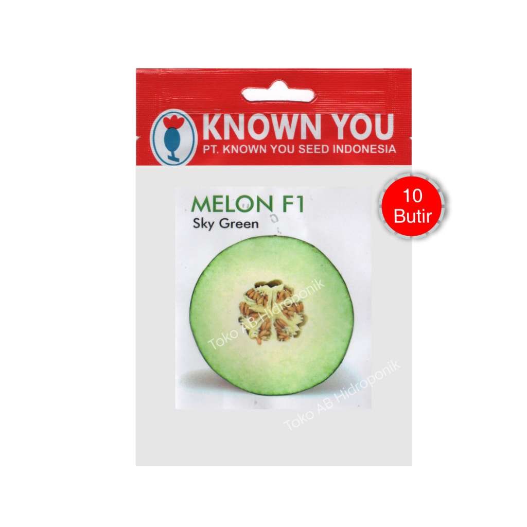 10 Butir - Benih Melon Sky Green F1 Known You Seed