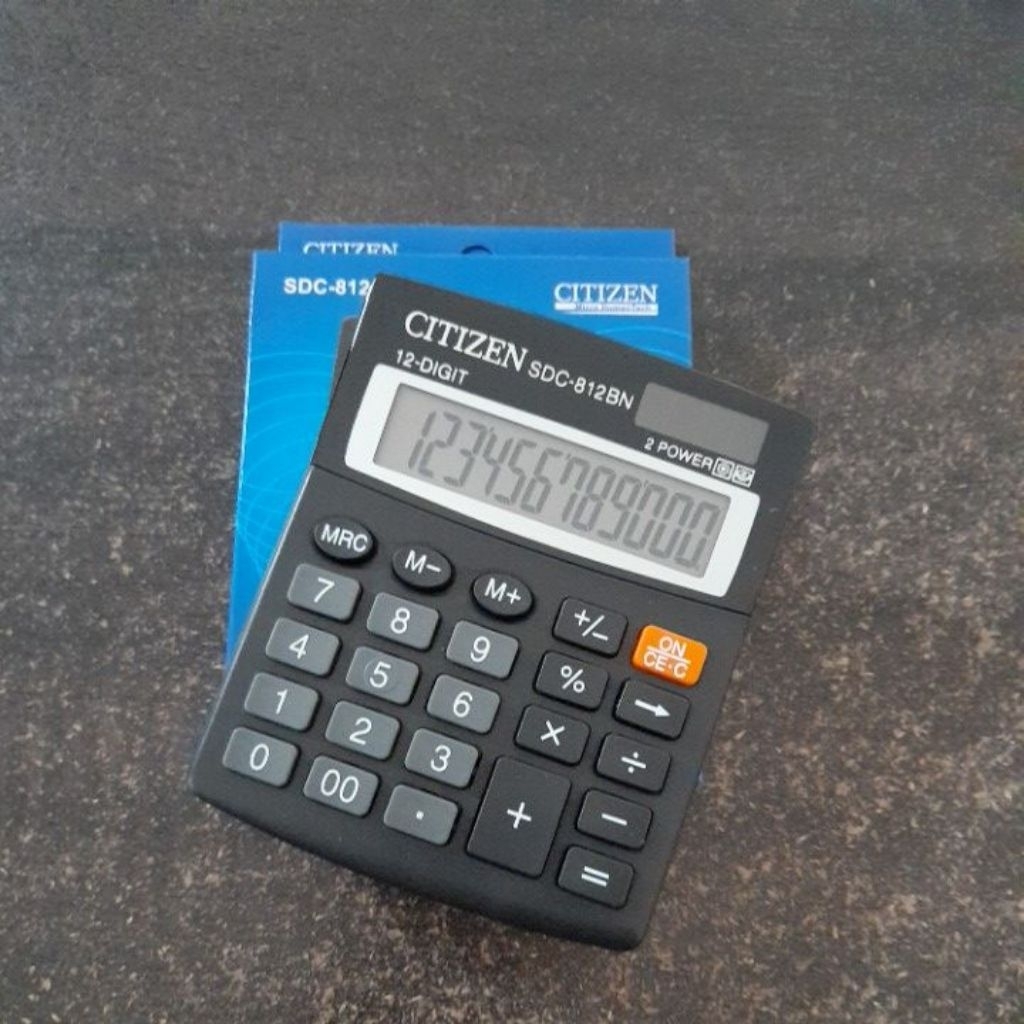 

Kalkulator Citizen SDC 812BN