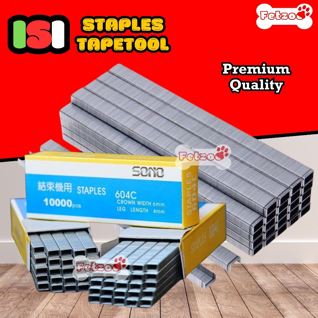 Isi Ulang Staples Tapetools Stapler Refill Baja Tahan Karat Alat Ikat Tanaman Kebun