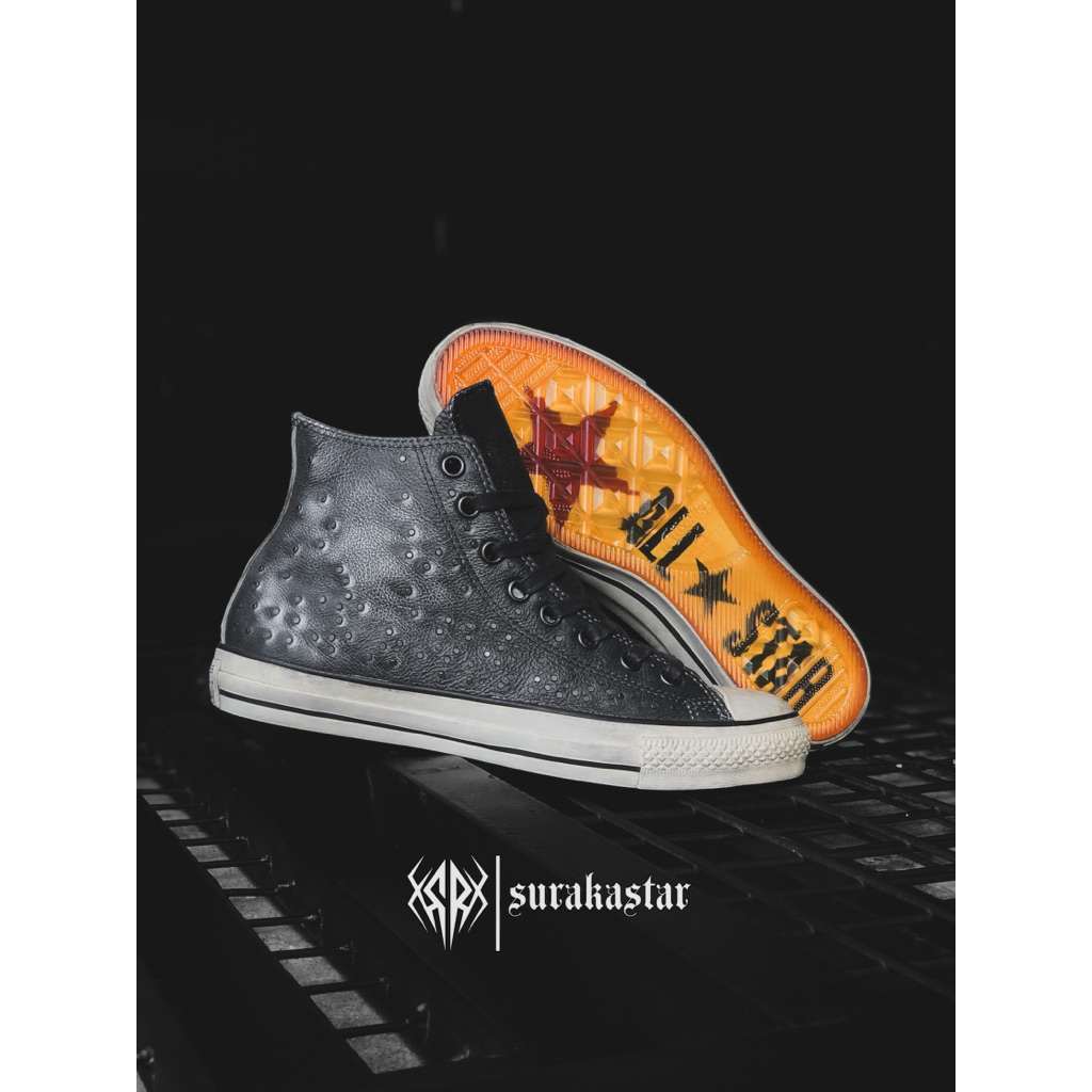 CONVERSE JOHN VARVATOS MINI STUDDED LEATHER