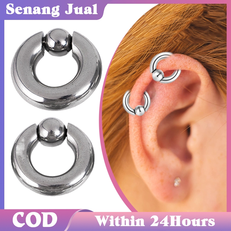 Piercing Ear Plug Bandul Stainles Stell / Pemberat Piercing / Captive Plug Piercing