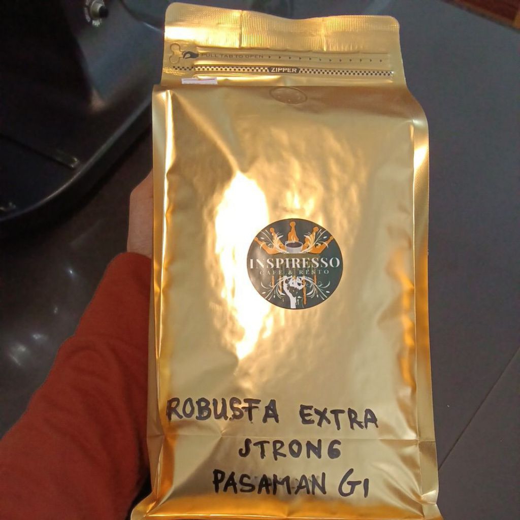 

Roasted Beans Robusta Extra Strong Grade 1 Pasaman