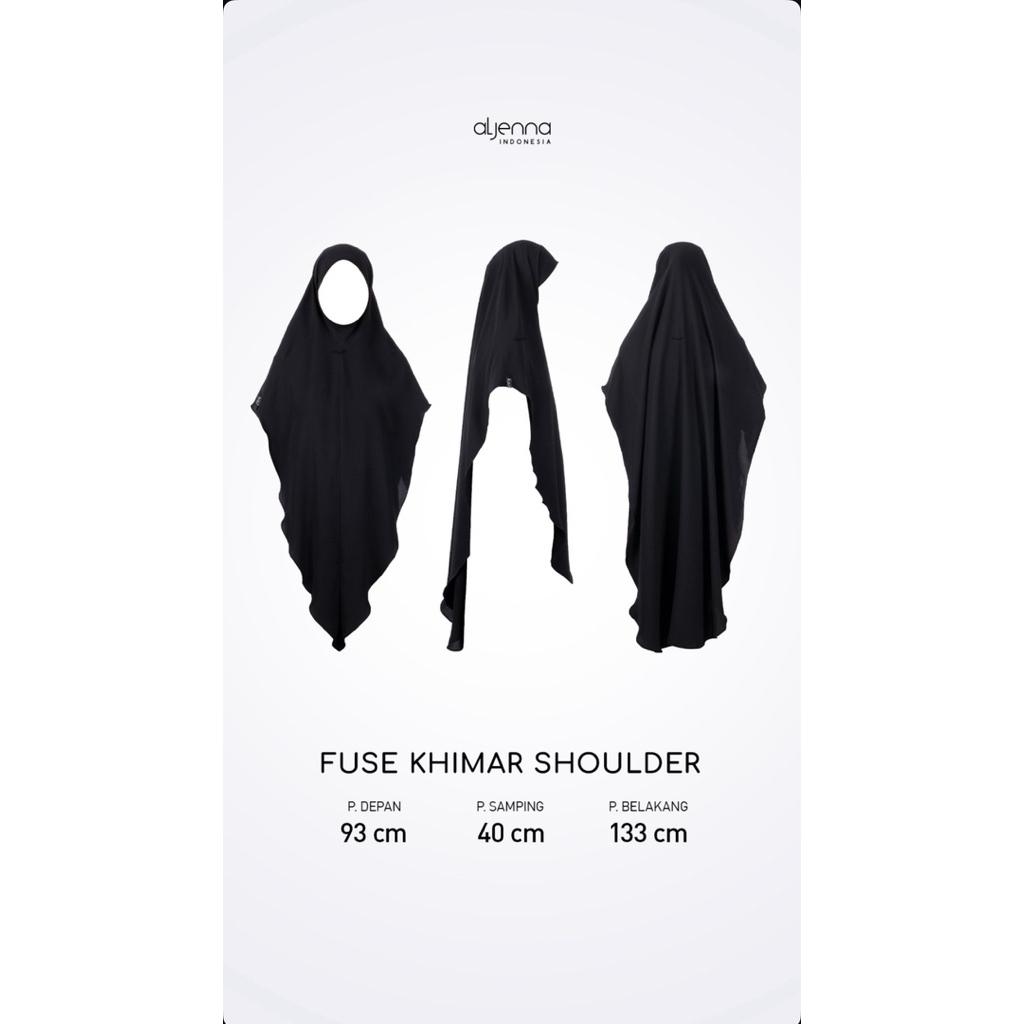 READY ALJENNA - FUSE TRIANGLE JETBLACK PREMIUM, FUSE SHOULDER JETBLACK PREMIUM