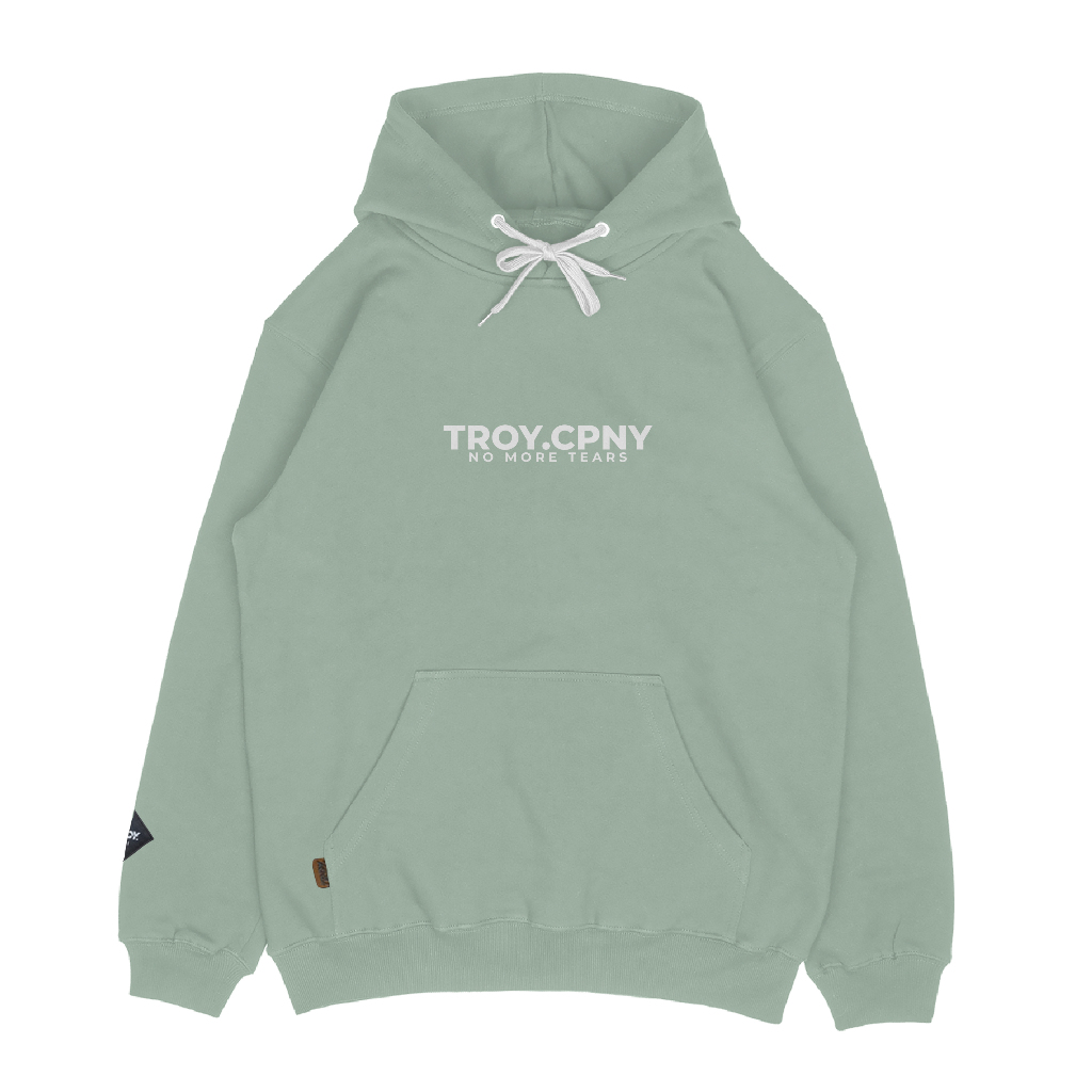 Troy Company Pullover Hoodie Mint No More - Hoodie Hijau Mint KH 3256