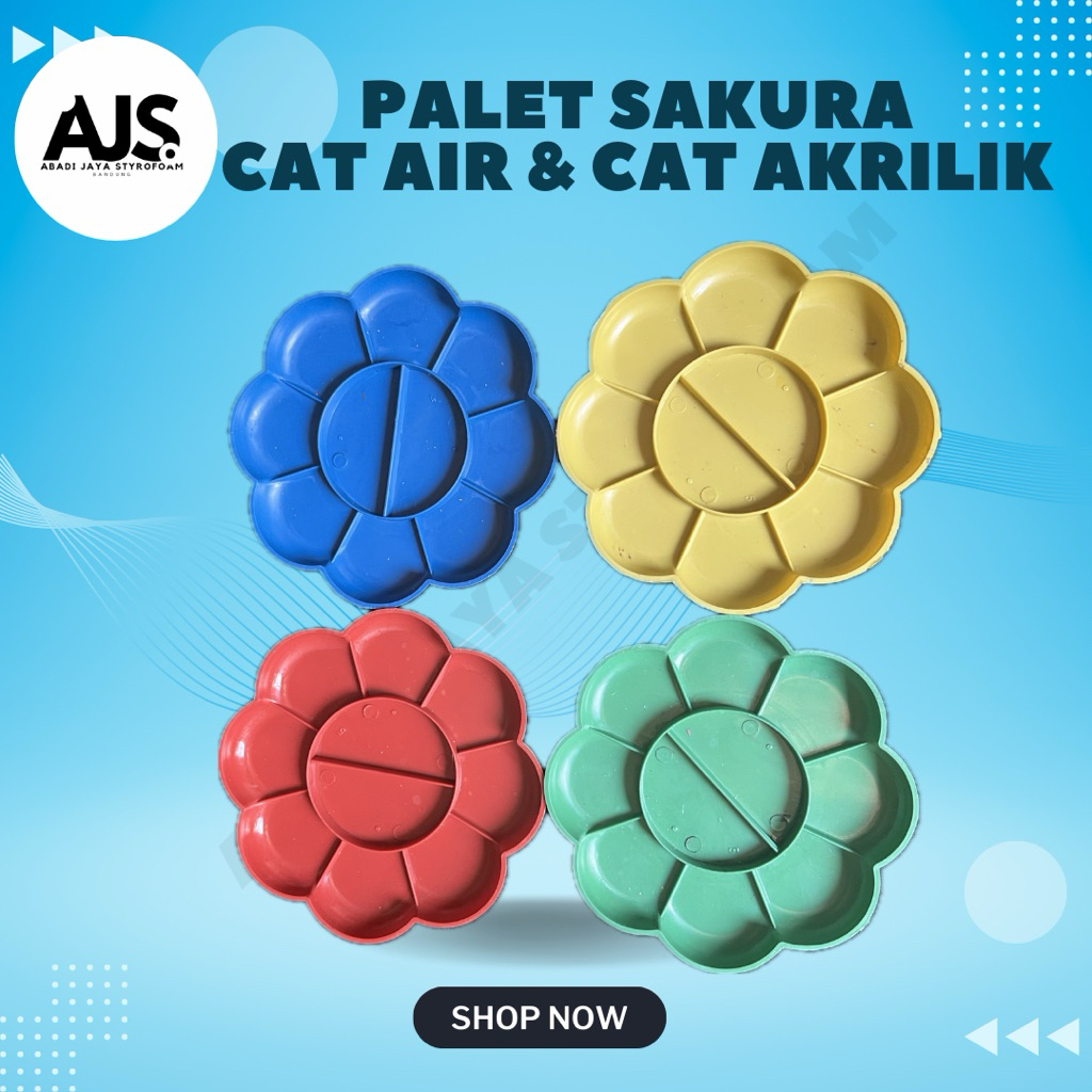 

Termurah Palet Lukis Bunga | Pallet Cat Air | Tempat Cat Lukis Murah