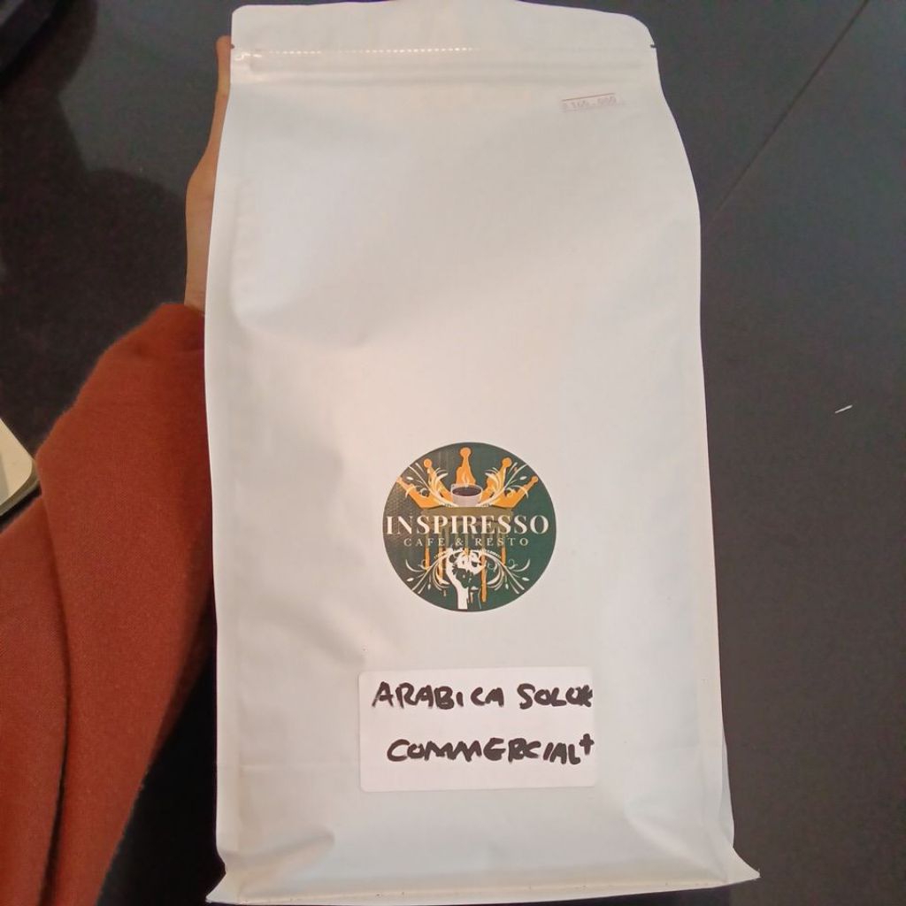

ROASTED BEANS ARABICA SOLOK COMMERCIAL+ | ARABICA HYBRID 50 KOTA