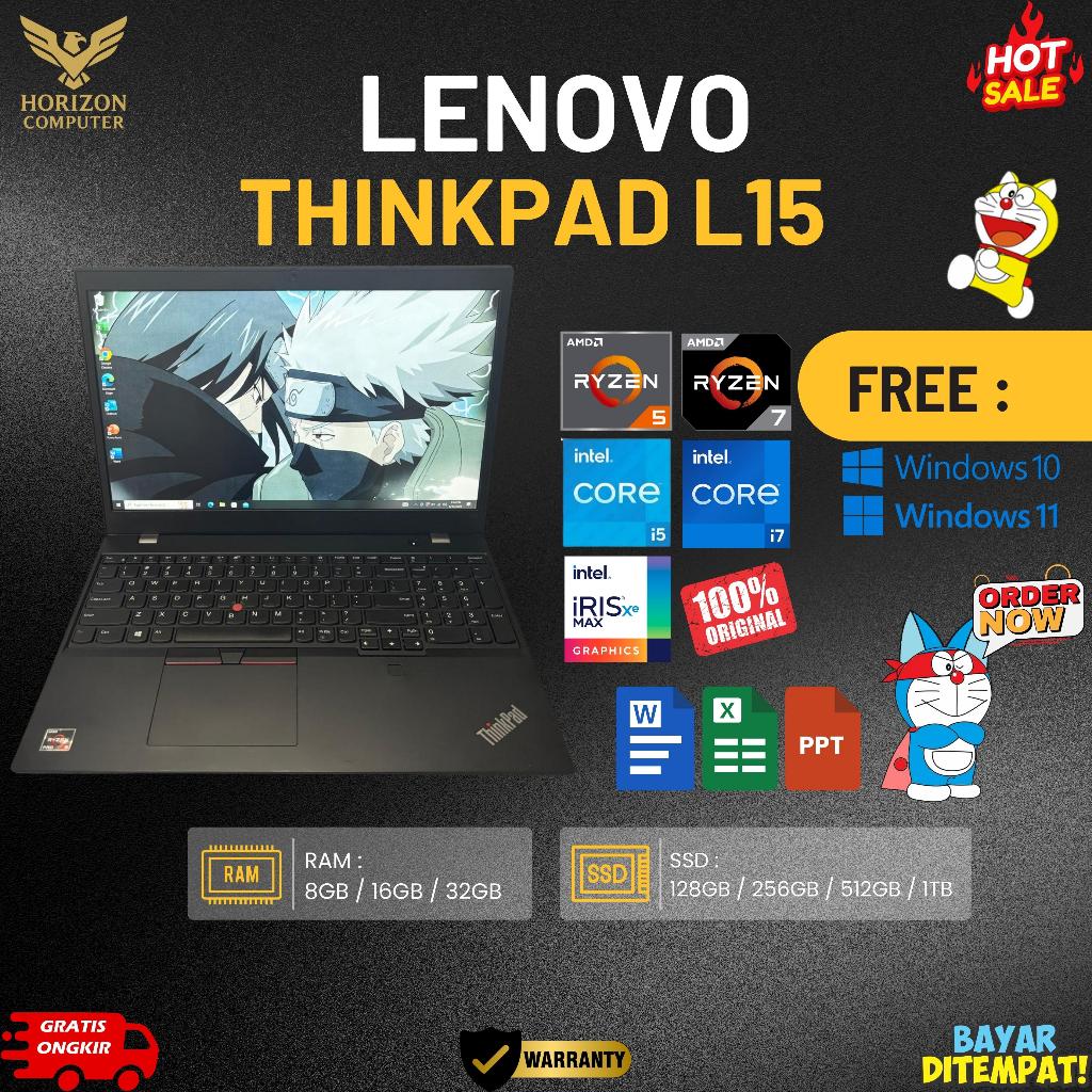 Lenovo Thinkpad G3 G2 G1 L15 / Thinkpad E15 E14 RYZEN 7 | 5 16GB 512GB 15"
