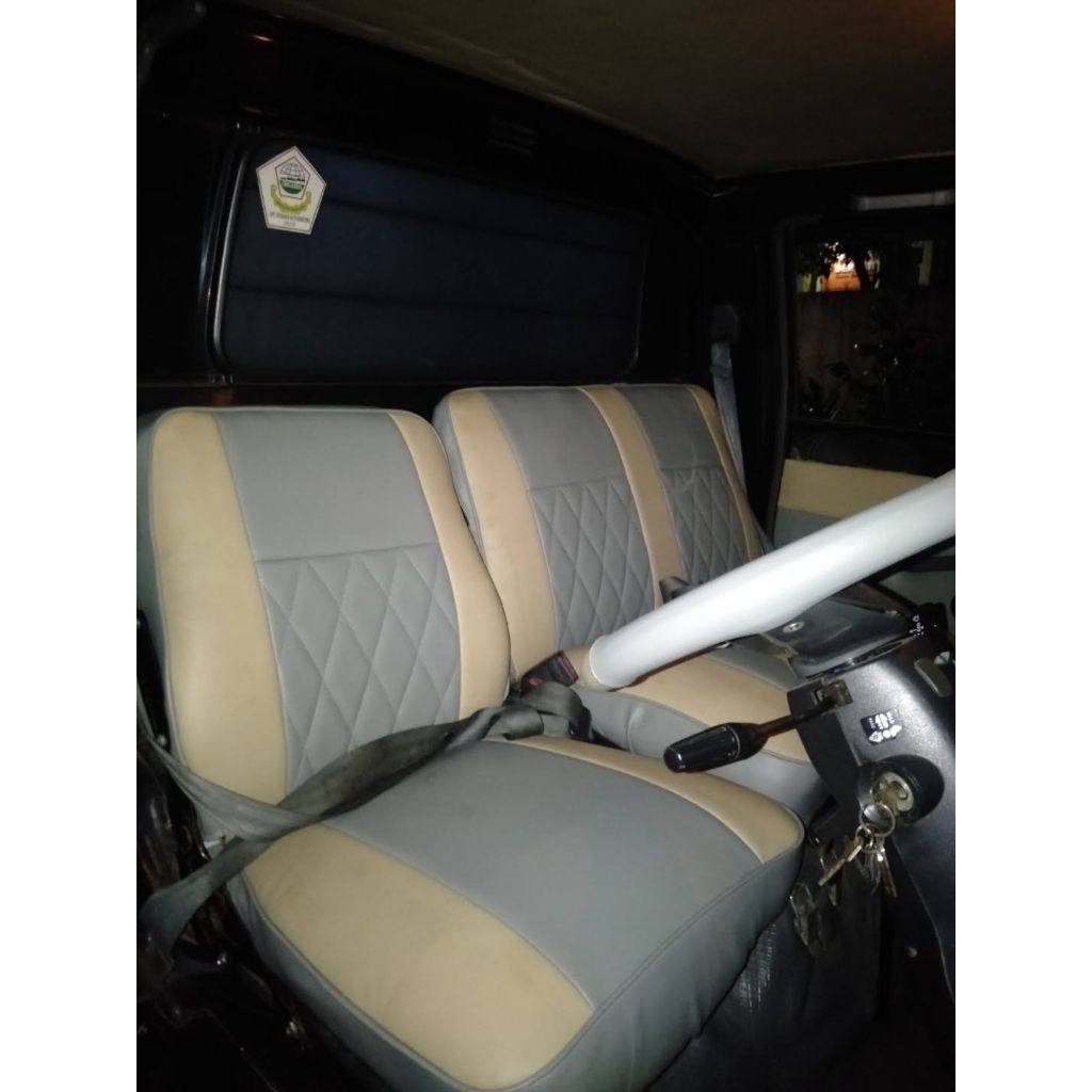 Sarung Jok cover jok mobil L300 Motif Ori ataw new carry pickup standar motif  sarung jok aja