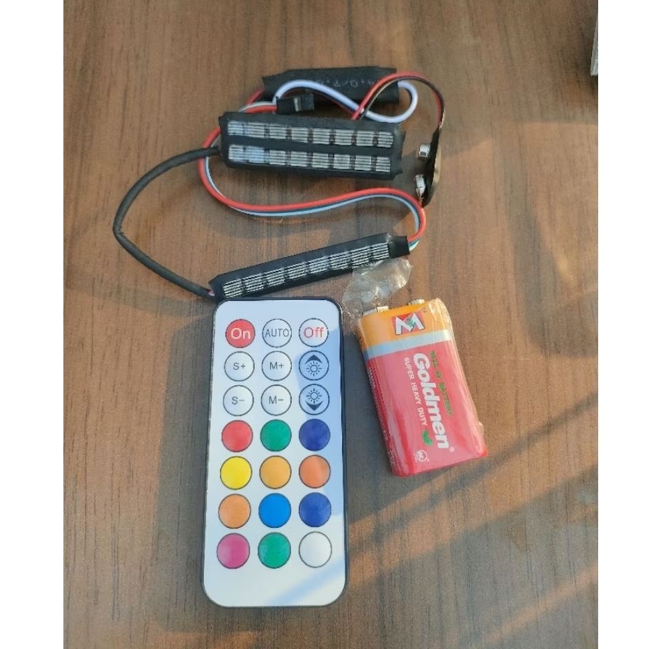 ROTATOR TUMPUK BUS MINIATUR REMOTE