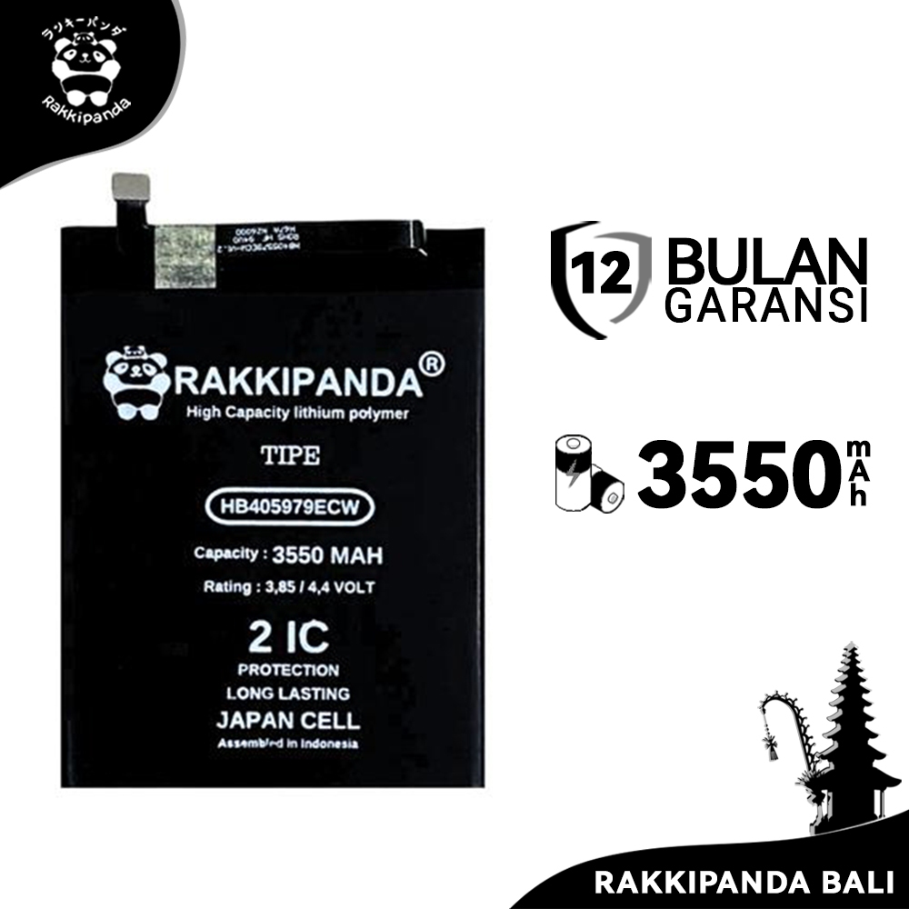 Baterai HP RakkiPanda Batre HB405979ECW Nova/Honor 6C/Honor 7S/Honor 7A/Honor 8A/Y5 2017/Y5 Prime 20