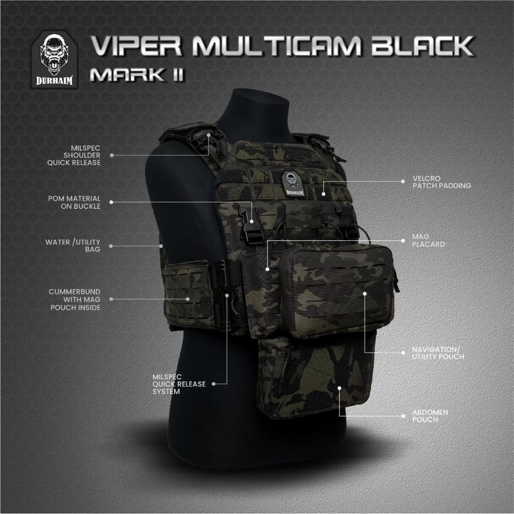PATAS - BODY VEST MCB VIPER MK2 DURHAIM