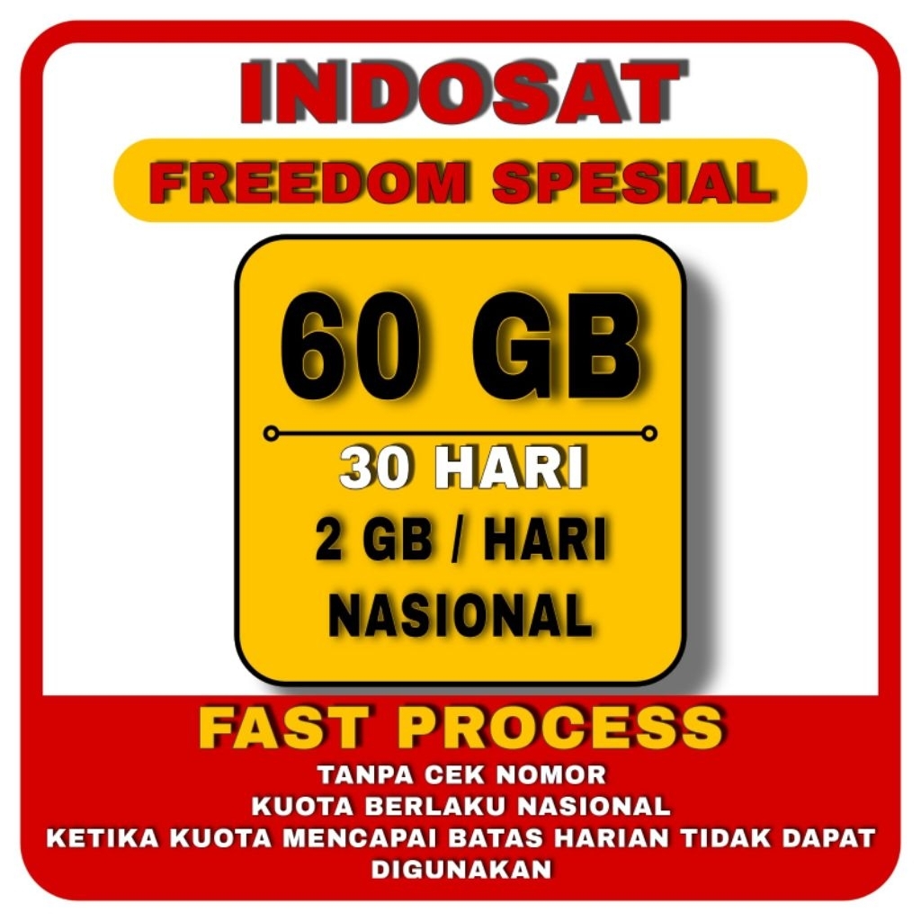 PAKET DATA INDOSAT 300 GB 30 HARI