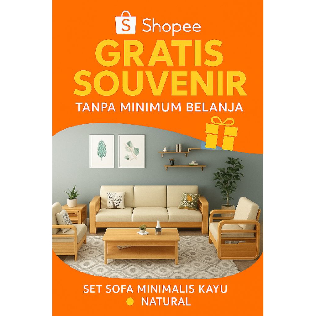 KURSI TAMU LACI MINIMALIS KAYU JATI ASLI JEPARA MEWAH MURAH MERIAH