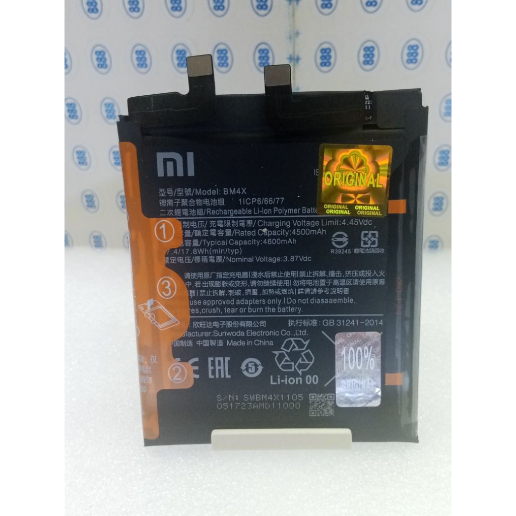BATRE XIAOMI BM4X MI 11 BM 4X ORIGINAL