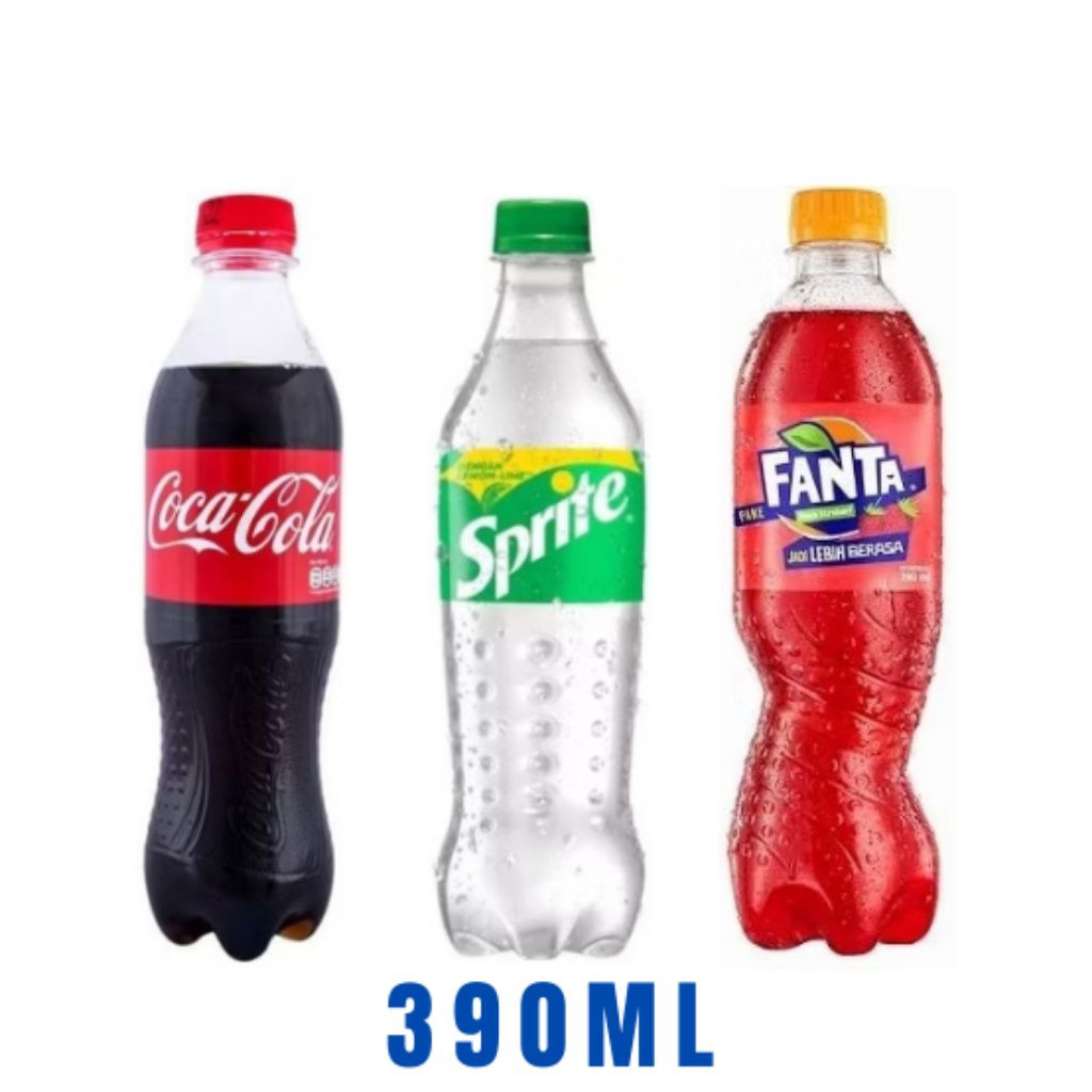 

Sprite fanta coca cola 390ml