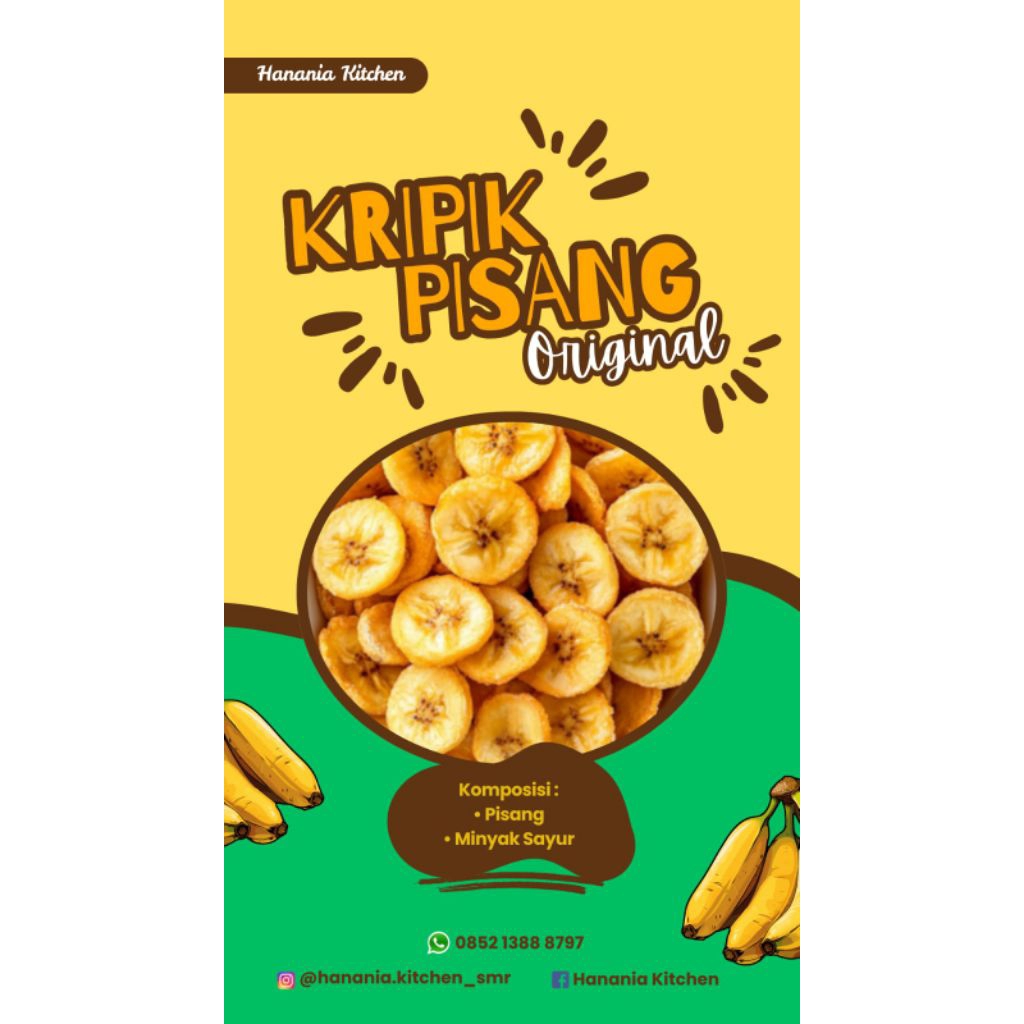 

KRIPIK PISANG Aneka Rasa