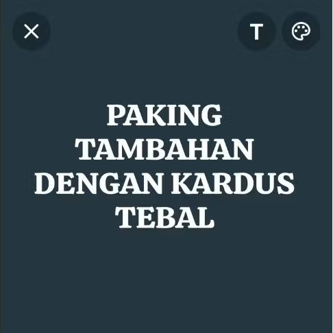 

PAKING TAMBAHAN KARDUS TEBAL