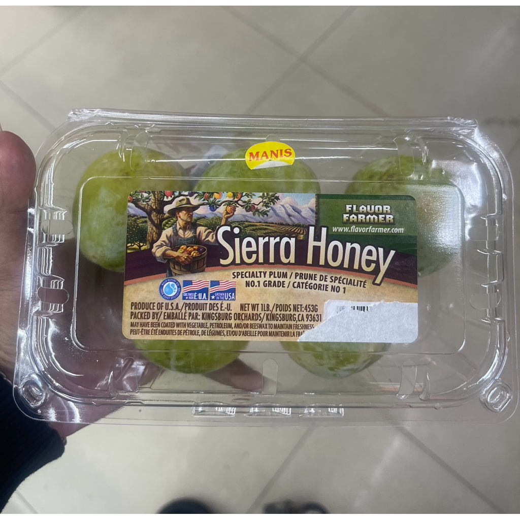 

Plum Green Sierra Honey | Plum Hijau Import Fresh | Pack