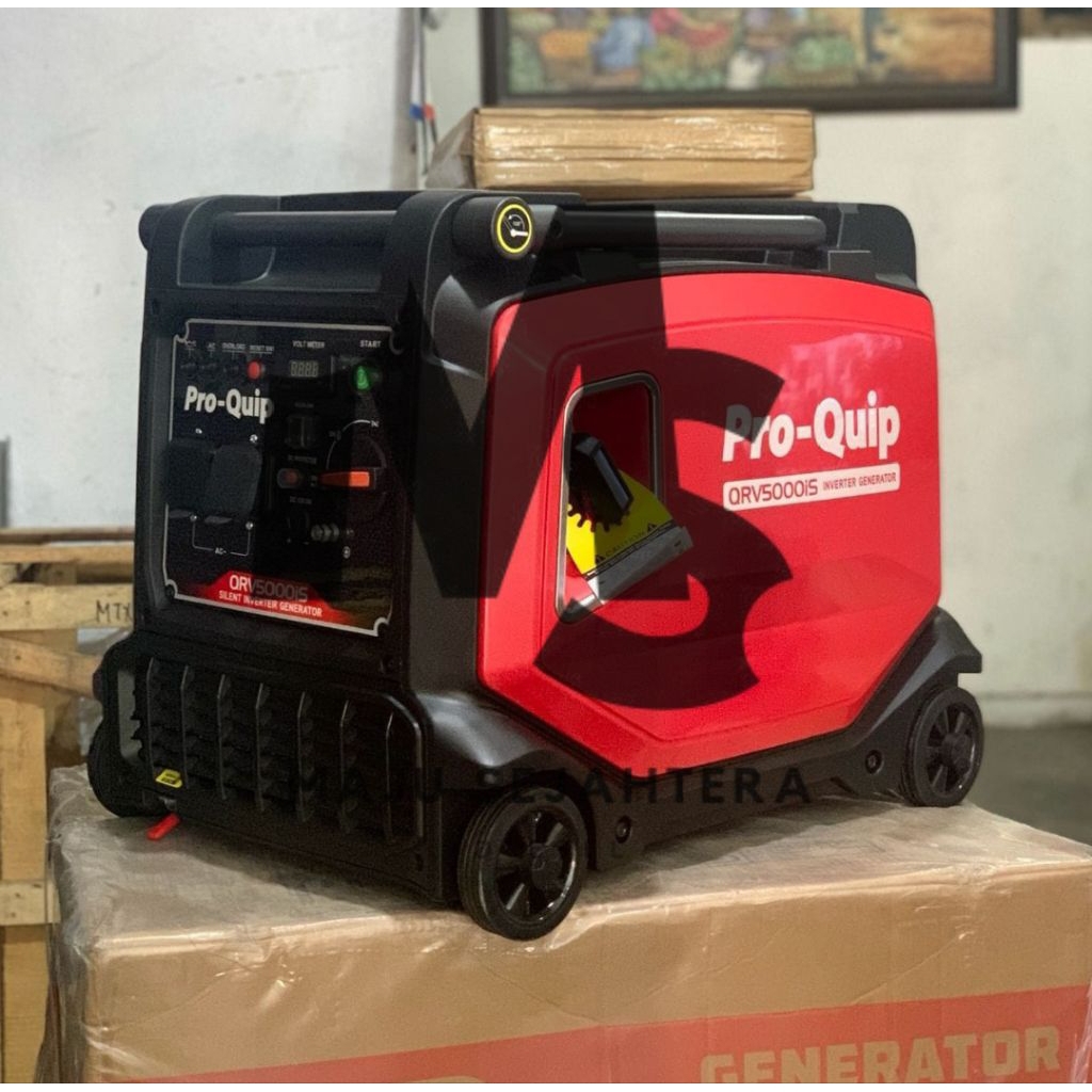GENSET SILENT INVERTER BENSIN 4000 WATT PROQUIP QRV5000IS